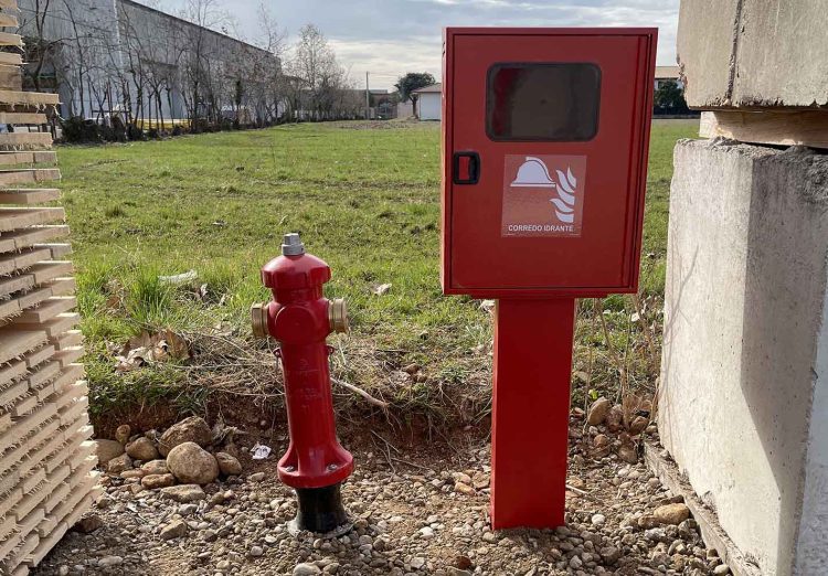 Installazione idrante antincendio